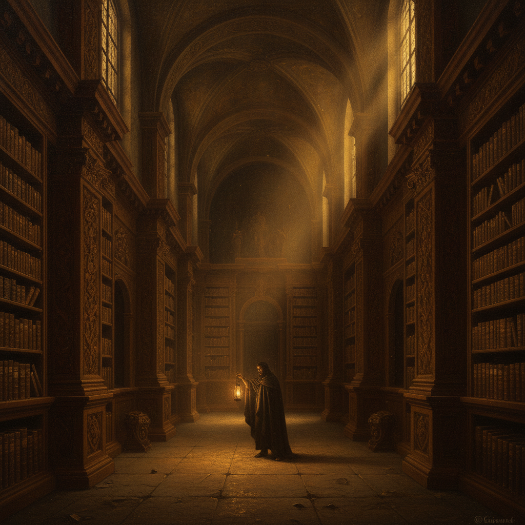 Una catedral de libros mayores — siglos de contabilidad